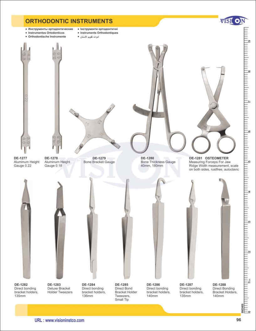 Vision Instruments Company Instruments